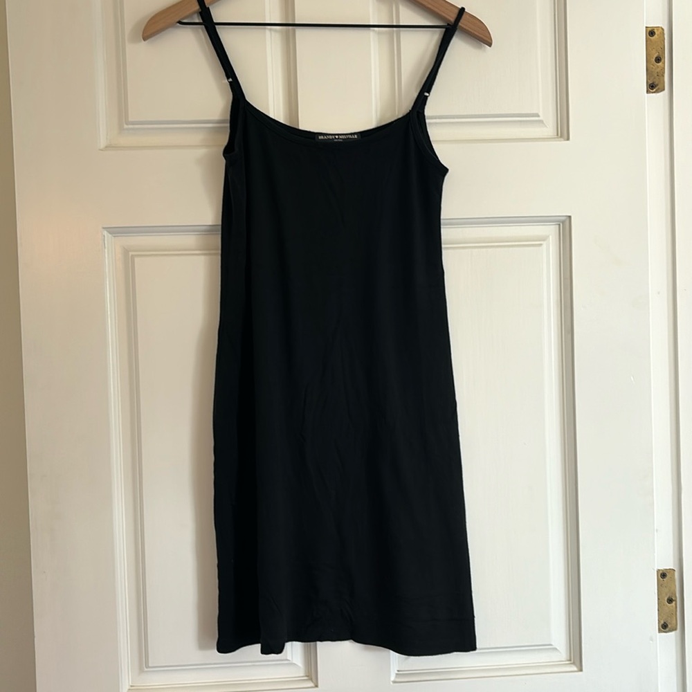 BRANDY MELVILLE black tank top dress
